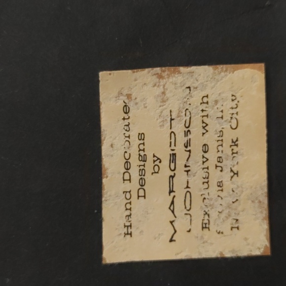 1967 Margot Johnson Gemini Zodiac Wall Art with Black Frame - Picture 4 of 5